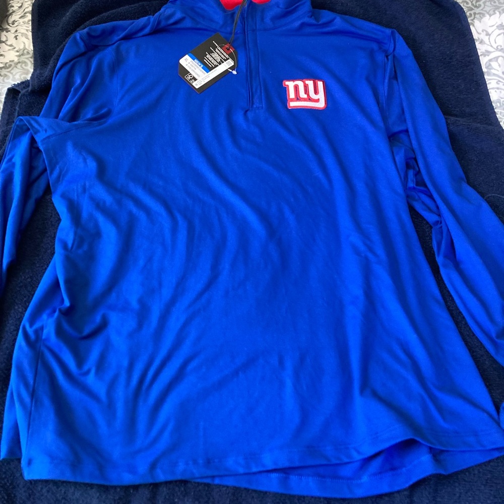 Antigua Men's NY Giants Quarter-Zip